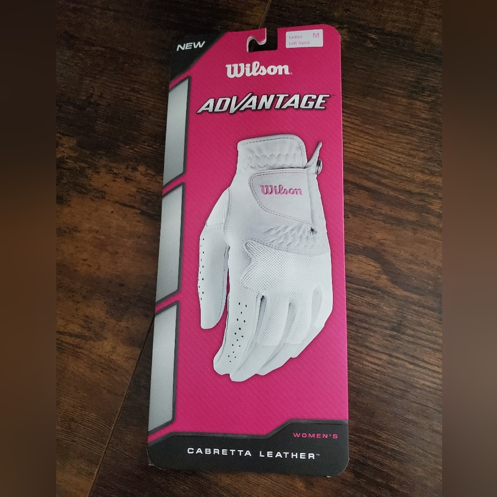 Wilson Advantage White Golf Glove